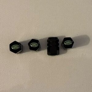 Land Rover Valve Stem Caps in Black Set of 4 NWT